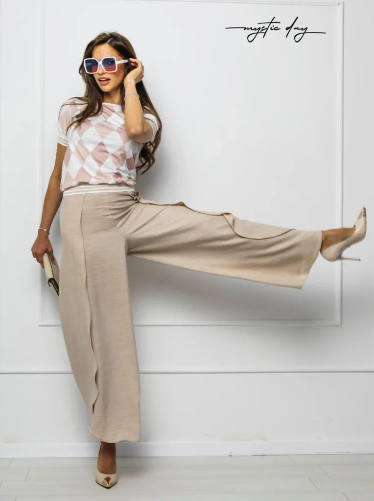 Mystic Day Ankara beige nadrág